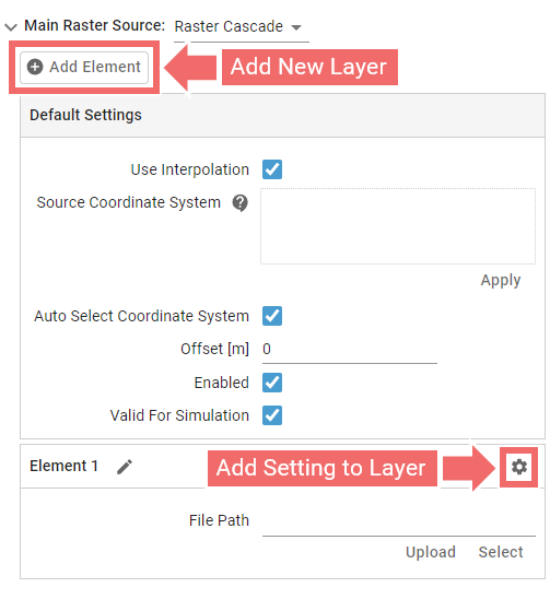 Raster Cascade Advanced Setups 2