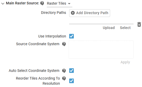 Raster Tiles Advanced Setups 4