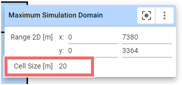 Adjust cell size in action settings