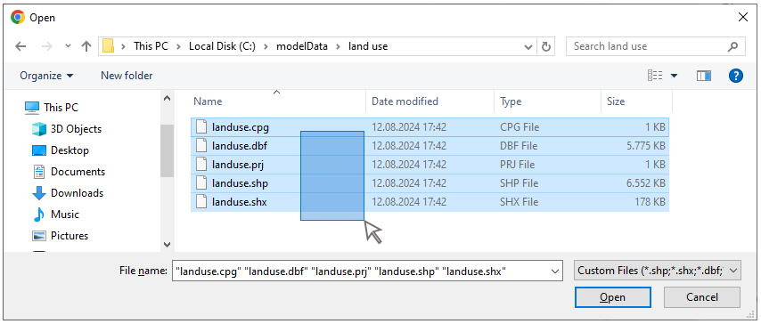 Multi-file Selection