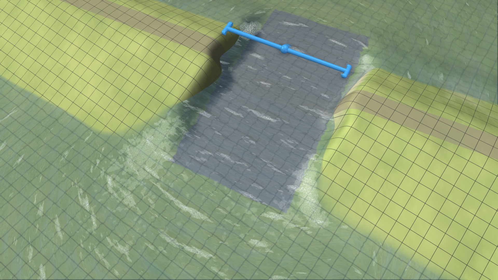 Breach at later time step