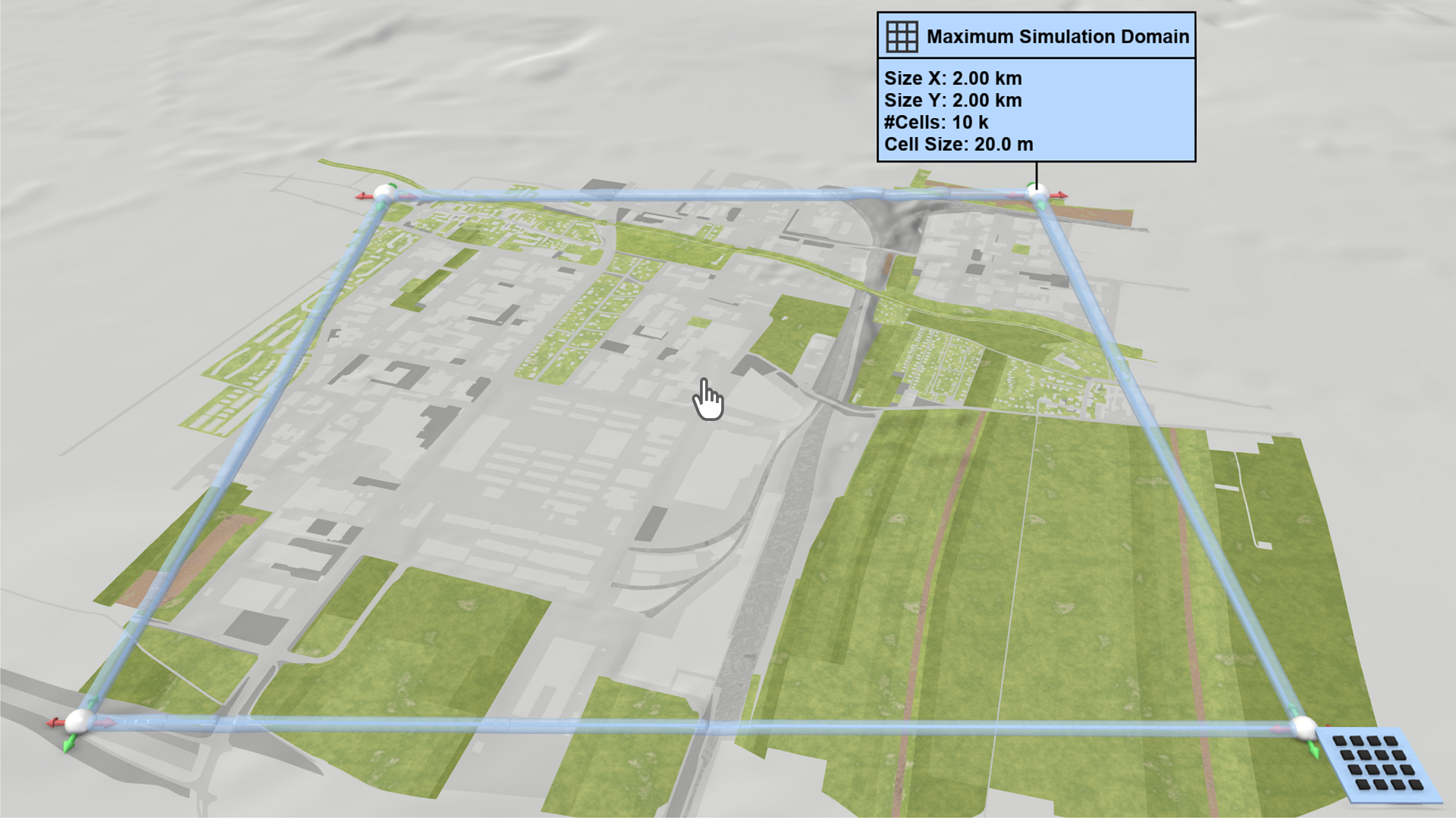 Maximum simulation domain handles Maximum Simulation Domain Handles Image