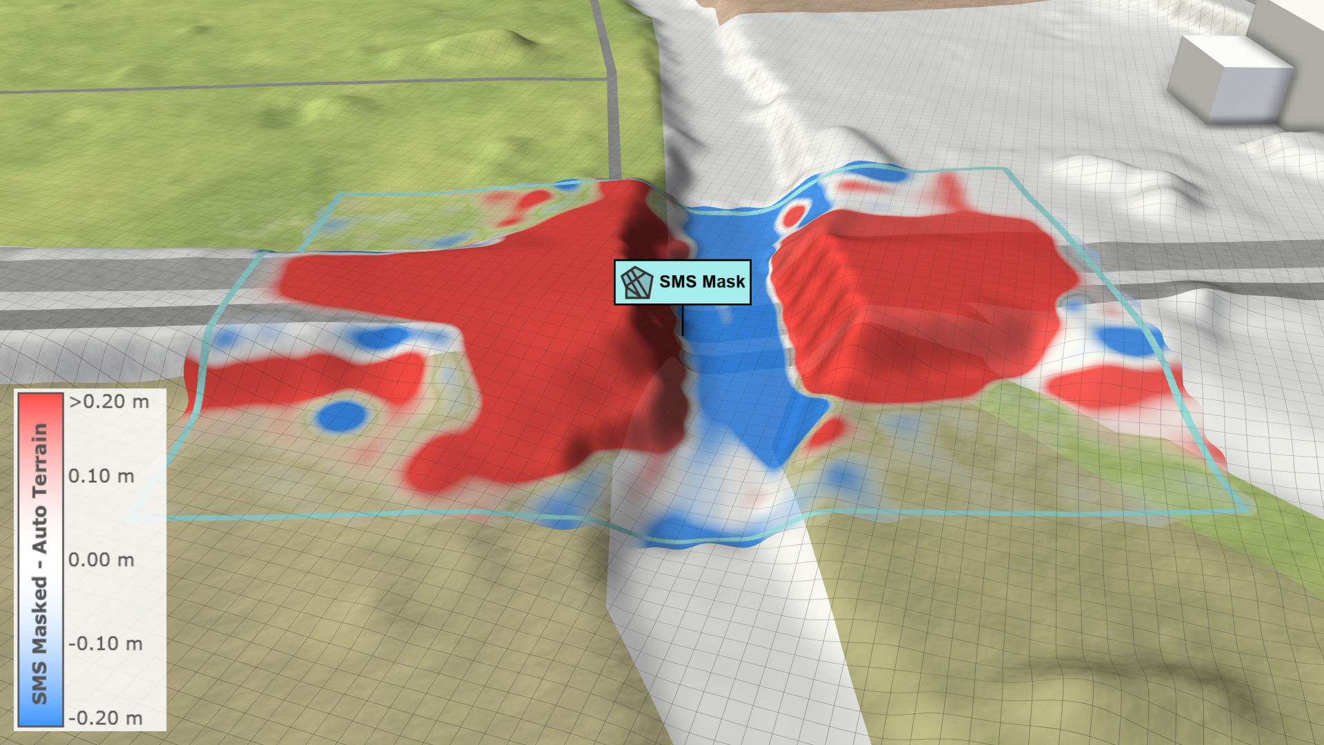 SMS Masked vs. Auto Terrain (Difference)