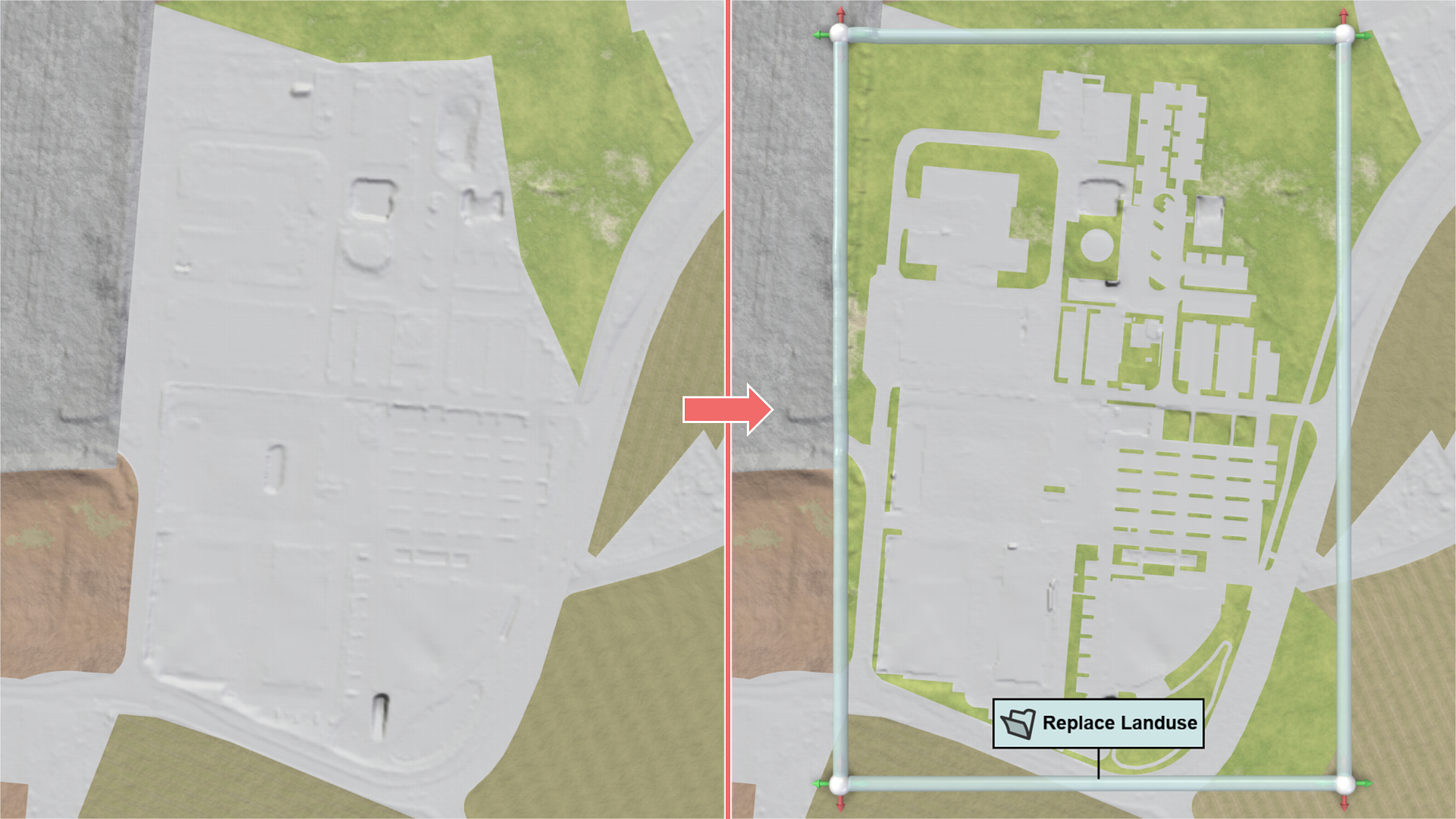 Replace landuse Replace Landuse Image
