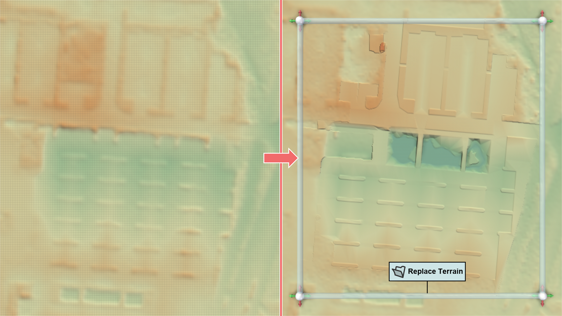 Replace terrain Replace Terrain Image
