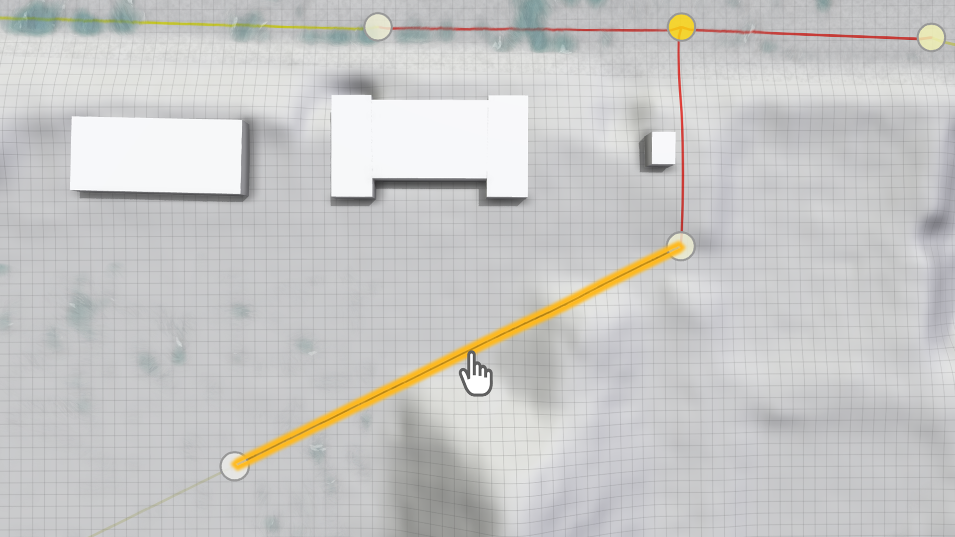 Selection of conduit with discharge restrictor for inspection