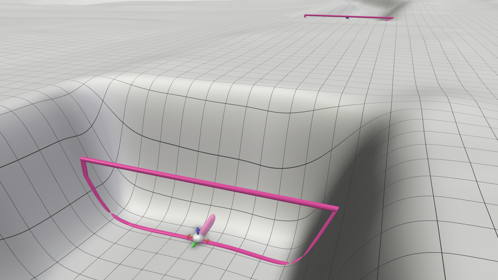 Culvert with cross section derived from terrain