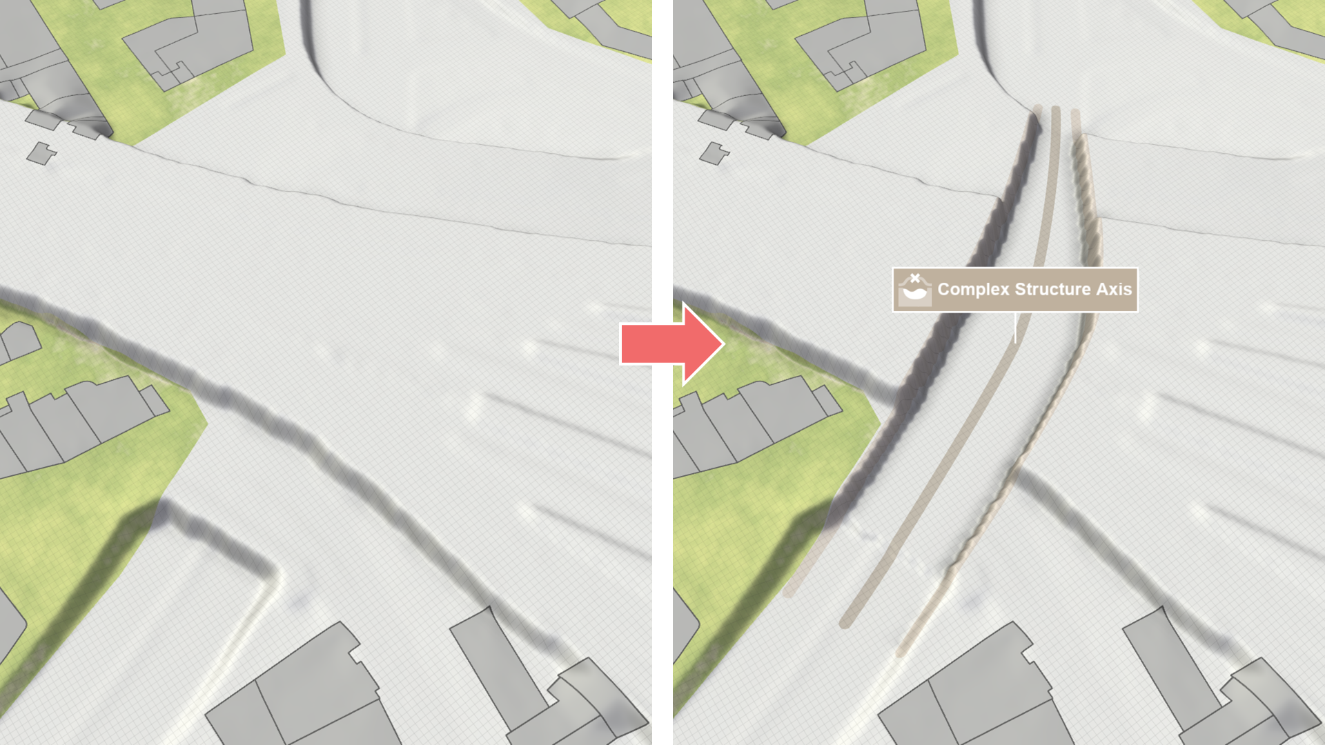 Complex structure axis and complex structure boundary action ComplexStructureRemoval Image