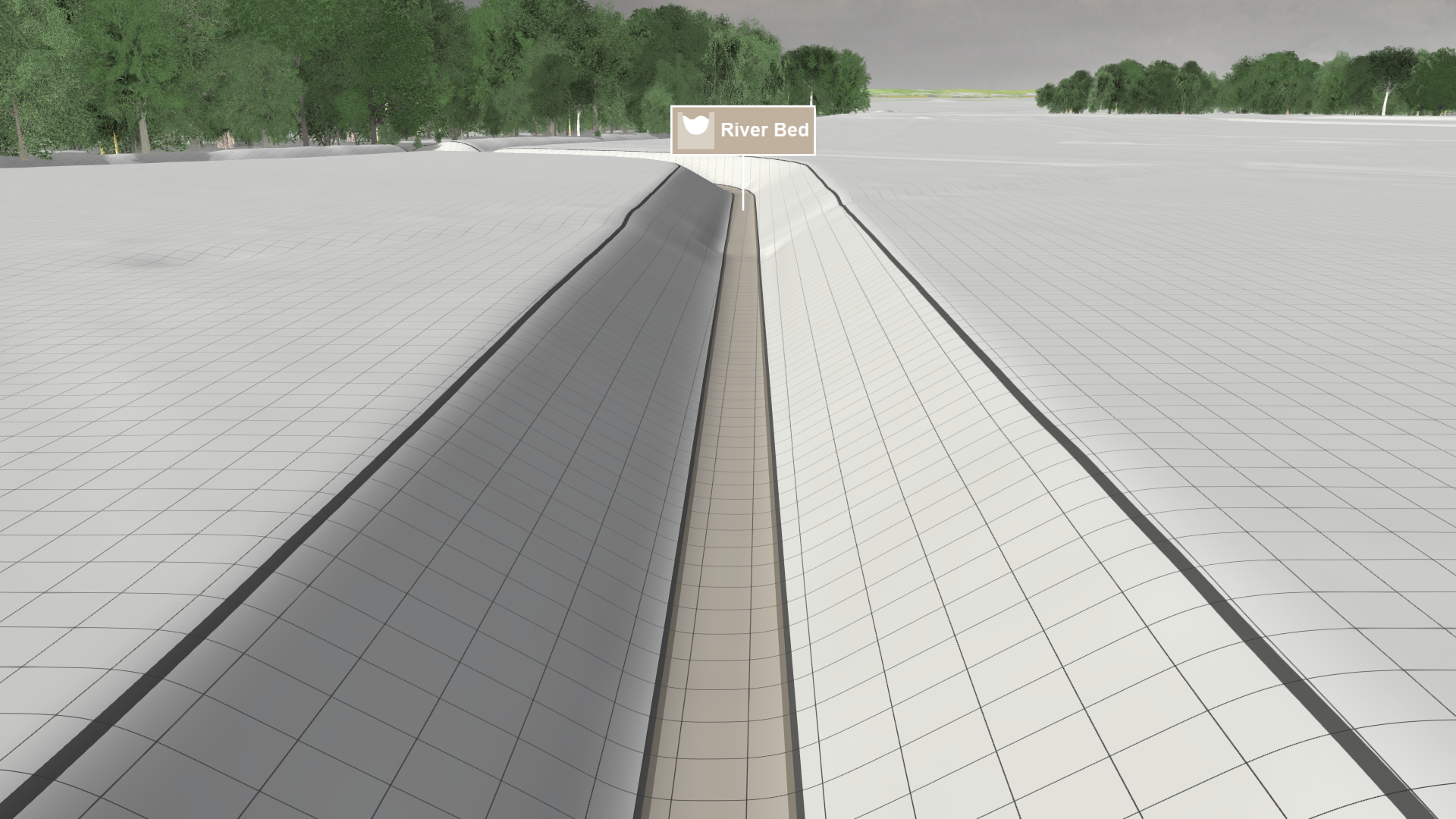 Bed with linear interpolation