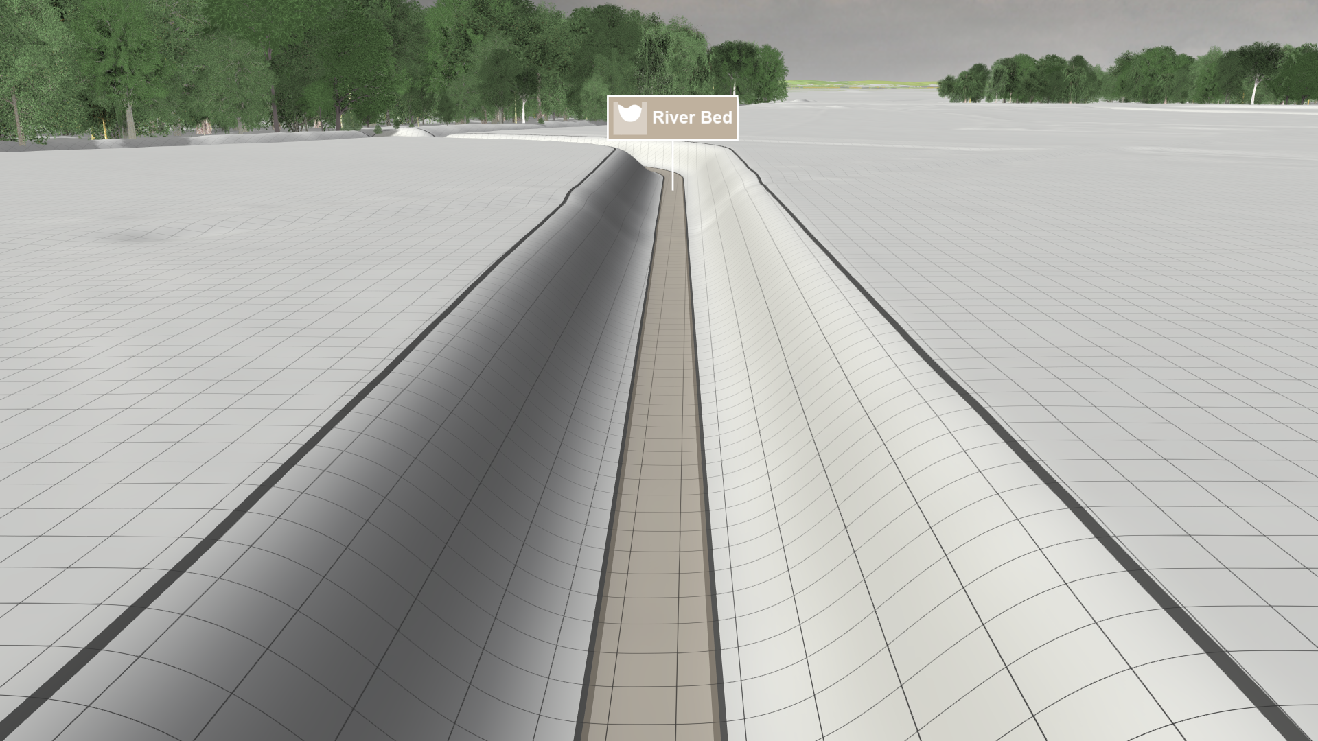 Bed with quadratic interpolation