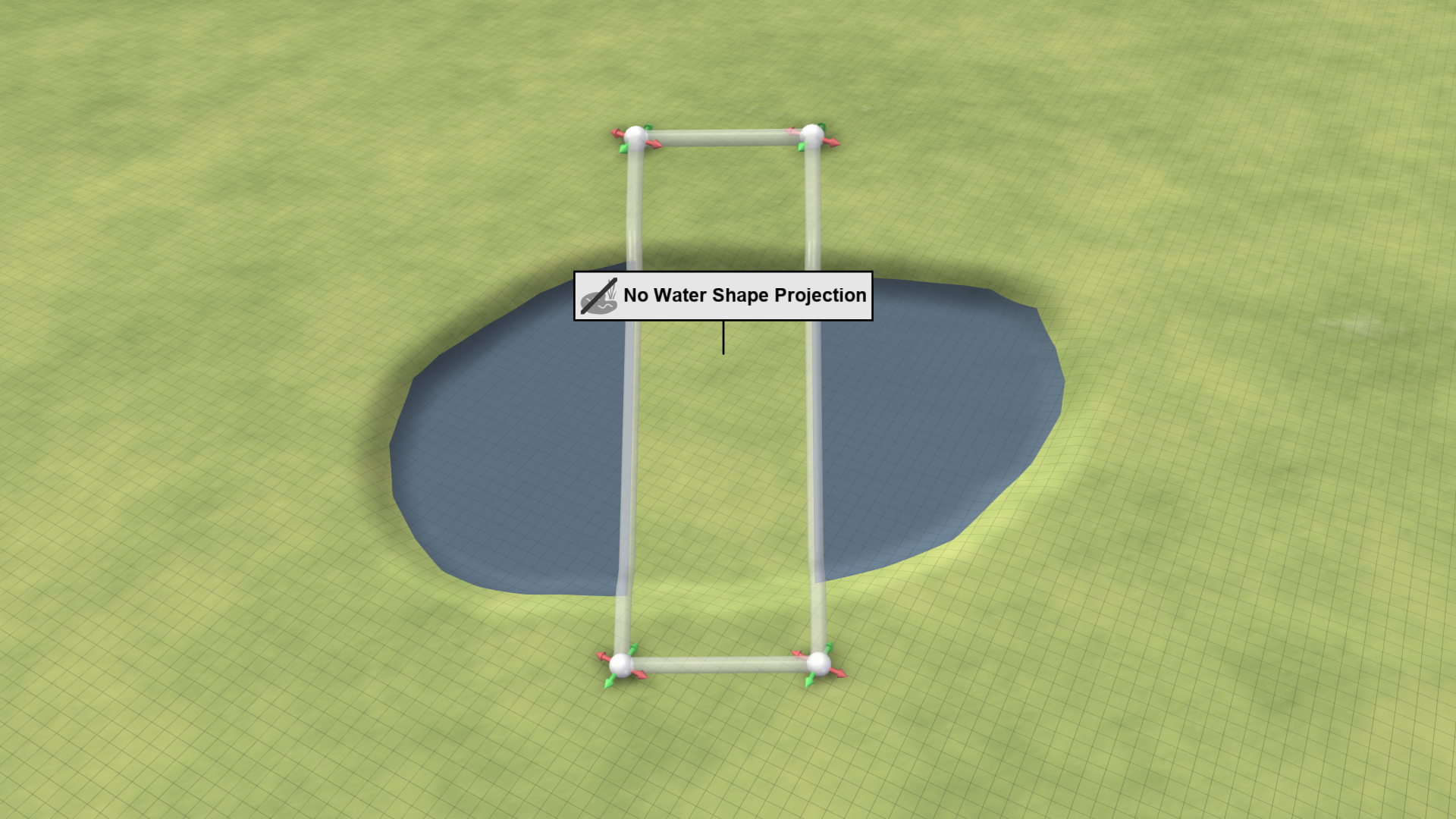 No water shape projection No Water Shape Projection Image