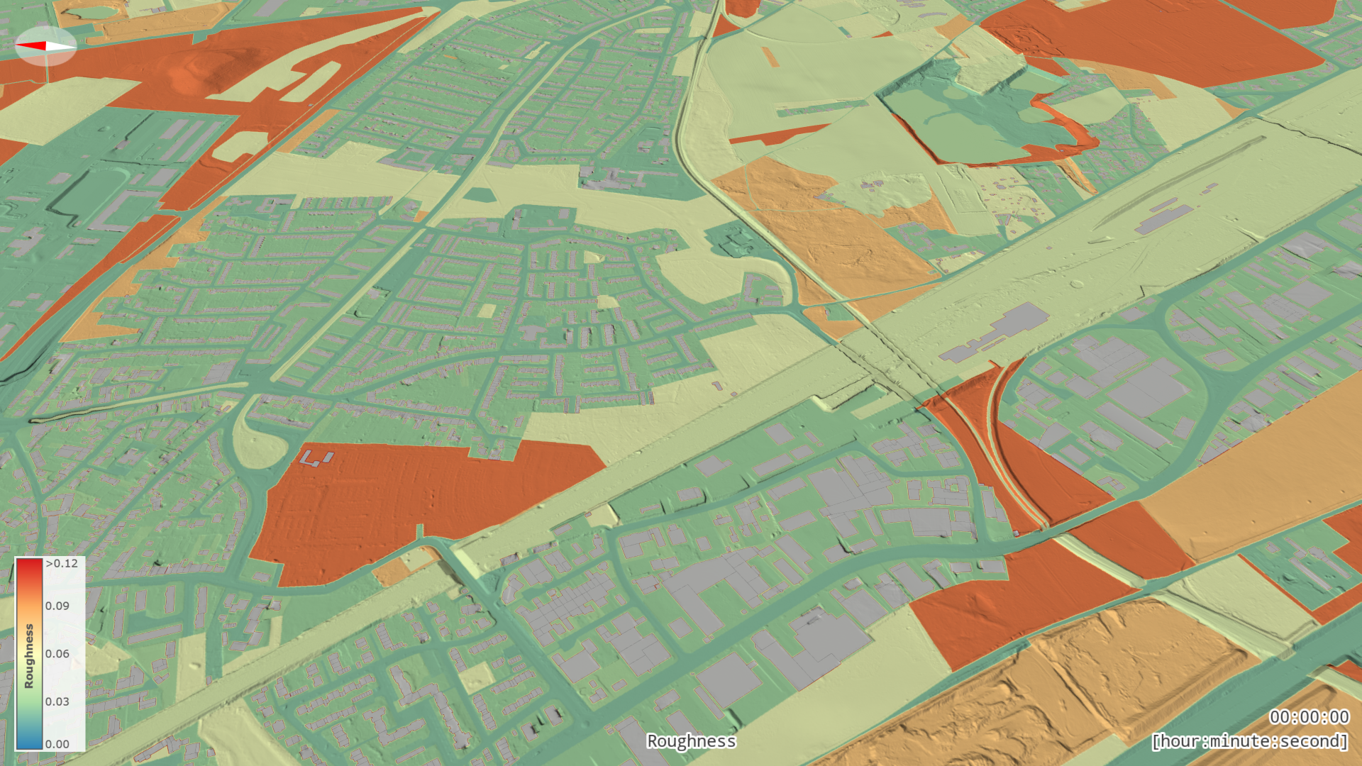 Roughness from Land Use