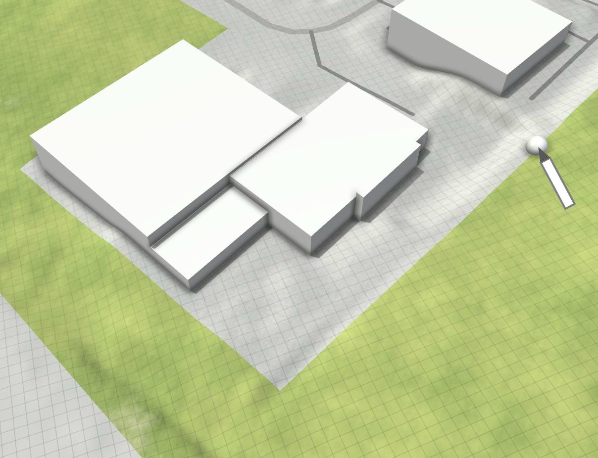 Drawing a concrete wall as a multi-click line Concrete Wall Drawing