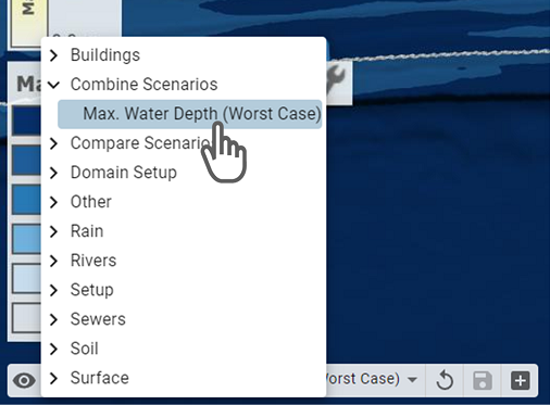 Selecting Combination preset Selecting Combination Preset Image