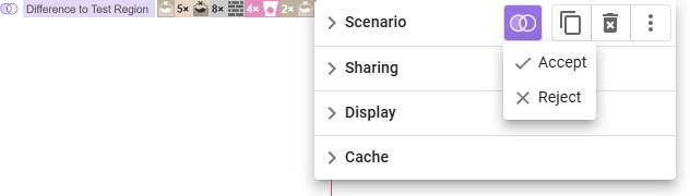 Scenario Panel merge options Scenario Panel Merge Options