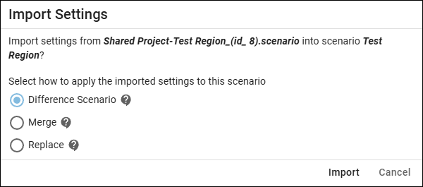 Settings import Settings Import