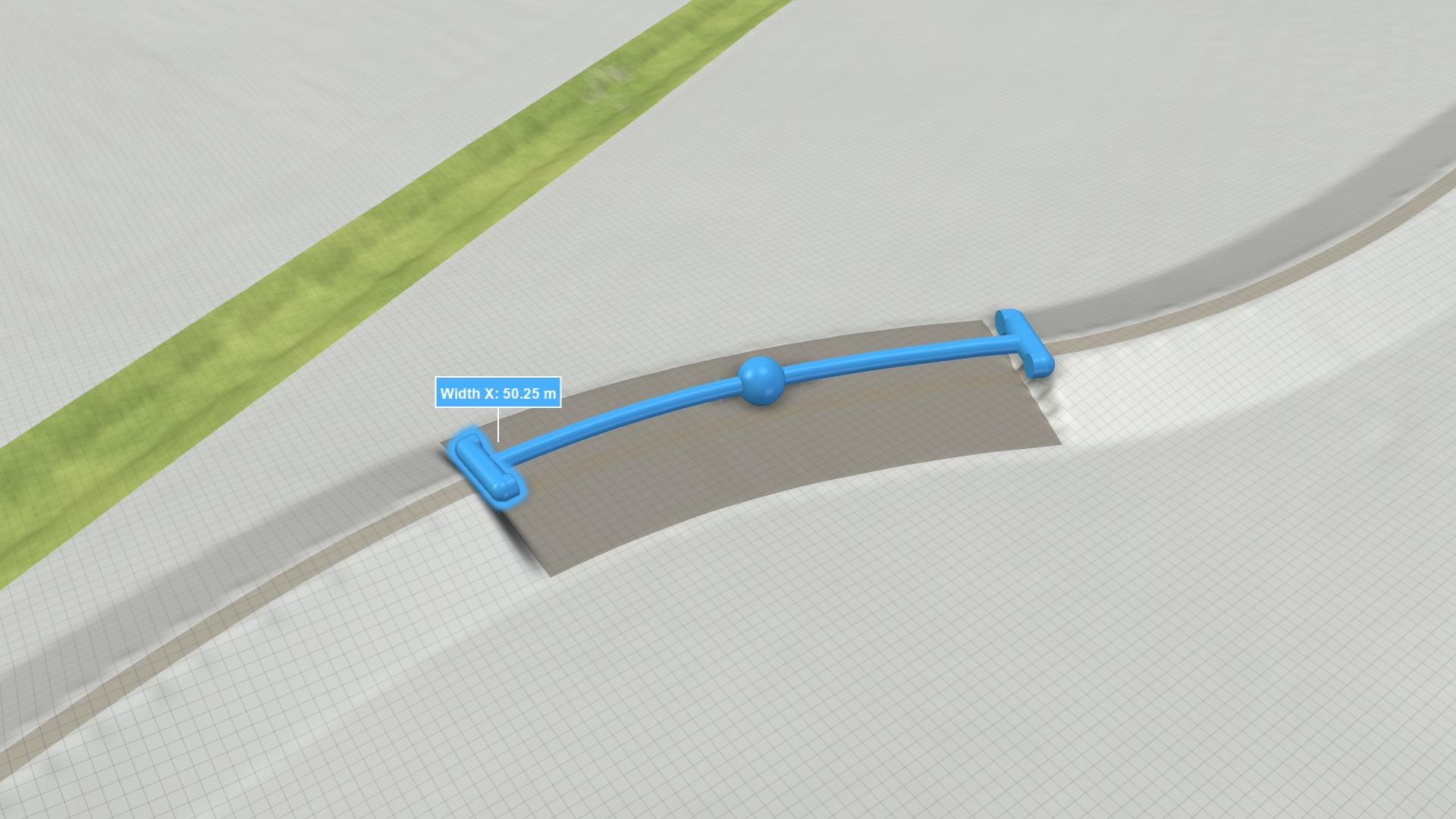 Change Size along Line Change Size along Line