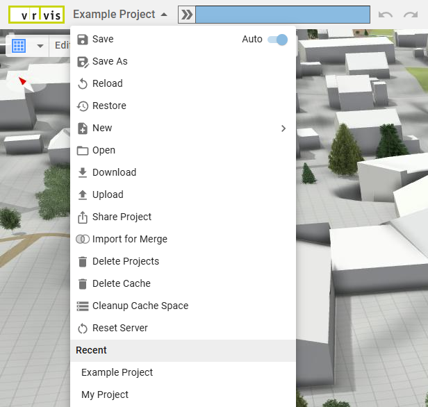 Project Menu Project Management 1