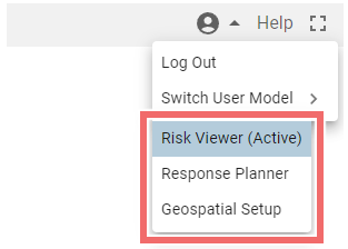 Selection of one of three user models